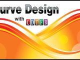 Wedding Card Design In Coreldraw X7 Curve Design Background In Coreldraw X7 with Cdtfb with