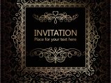 Wedding Card Logo Free Download Intricate Baroque Luxury Wedding Invitation Card