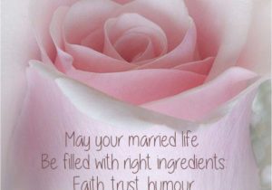 Wedding Card Quotes for Friends A A May Your Married Life Be Filled with Right Ingredients