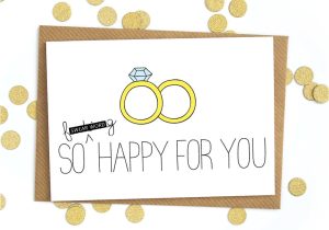 Wedding Card Quotes for Friends Funny Wedding Card Congratulations Love Card Wedding Gift