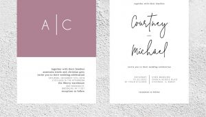 Wedding Card Template Free Download Instant Download Wedding Invitation Temp with Images