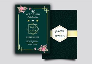 Wedding Card Under 20 Rs Professional Wedding Invitation Card Design In Photoshop Cc Tutorial