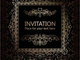 Wedding Card Vector Free Download Intricate Baroque Luxury Wedding Invitation Card