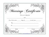 Wedding Ceremony Certificate Template 30 Wedding Certificate Templates Free Sample Example