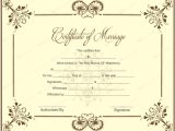 Wedding Ceremony Certificate Template Marriage Certificate 05 Pinterest Wedding Certificate