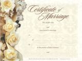 Wedding Ceremony Certificate Template Marriage Certificate Marriage and Certificate Templates