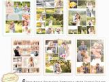Wedding Collages Templates 6 Storyboard Photoshop Templates 16×20 Digital Collage