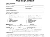 Wedding Decorator Contract Template 14 Wedding Contract Samples Word Pdf Google Docs