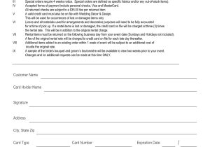 Wedding Decorator Contract Template Decorating Contract Template Qualads
