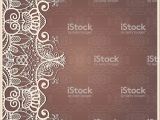 Wedding Invitation Card Red Background Design Abstract Background Lacy Frame Border Pattern Wedding