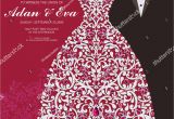 Wedding Invitation Card Red Background Design Wedding Invitation or Card with Abstract Background islam