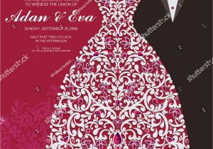 Wedding Invitation Card Red Background Design Wedding Invitation or Card with Abstract Background islam