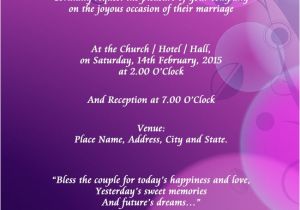 Wedding Invitation Email Template Indian Indian Style Invitation Design Sample 8 Wedding