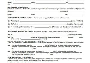 Wedding Musician Contract Template 20 Music Contract Templates Word Pdf Google Docs