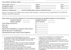 Wedding Photography Contracts Templates Best 25 Photography Contract Ideas On Pinterest