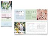 Wedding Planner Brochure Template Wedding event Planning Brochure Template Word Publisher