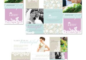 Wedding Planner Brochure Template Wedding event Planning Tri Fold Brochure Template