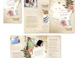 Wedding Planner Brochure Template Wedding Planner Tri Fold Brochure Template