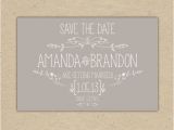 Wedding Save the Date Email Template Save the Date Custom Printable Template Vintage 2054