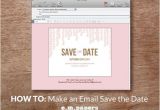 Wedding Save the Date Email Templates Diy Wedding Save the Date Email How to E M Papers