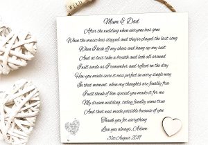 Wedding Thank You Card Wording for Cash Gift Missyjulia Ltd Wedding Thank You Gift Personalised Gift for