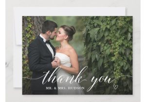 Wedding Thank You Card Zazzle Pin On Thank You Cards