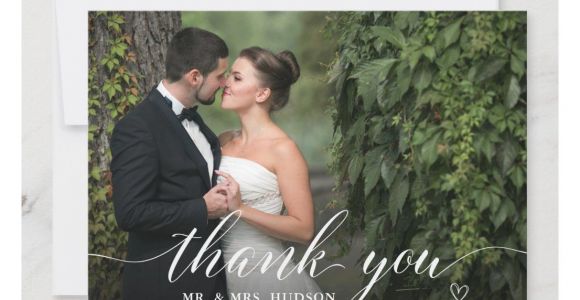 Wedding Thank You Card Zazzle Pin On Thank You Cards