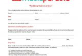 Wedding Videography Contract Template Free Videography Contract Template 10 Download Free