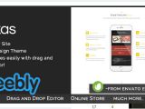 Weebly Drag and Drop Templates Jekas Weebly Drag and Drop Website Builder by Iwthemes