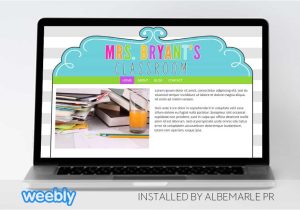 Weebly Pro Templates Mrs Bryant Template for Weebly Albemarle Pr