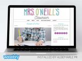 Weebly Pro Templates Mrs O 39 Neill Template for Weebly Albemarle Pr