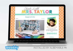 Weebly Pro Templates Mrs Taylor Template for Weebly Albemarle Pr