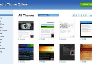 Weebly Site Templates Weebly Review