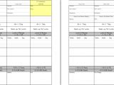 Week at A Glance Lesson Plan Template Teacher Laura 5 Day Lesson Plan Template