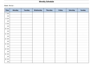 Week organizer Template Weekly Planner 2017 Template Schedule Planner Get form