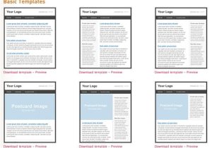 Weekly Email Newsletter Templates Weekly Freebies 180 Incredibly Useful HTML Email