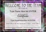 Welcome Certificate Templates Award Certificate Templates
