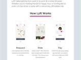 Welcome Email Template HTML Lyft Welcome Email HTML Email Gallery