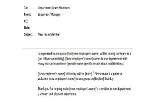 Welcome Email to New Employee Template 6 Welcome Email Examples Samples Examples