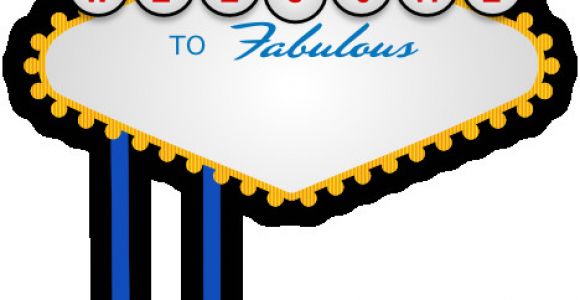 Welcome to Las Vegas Sign Template Blank Vegas for Franky Clip Art at Clker Com Vector Clip