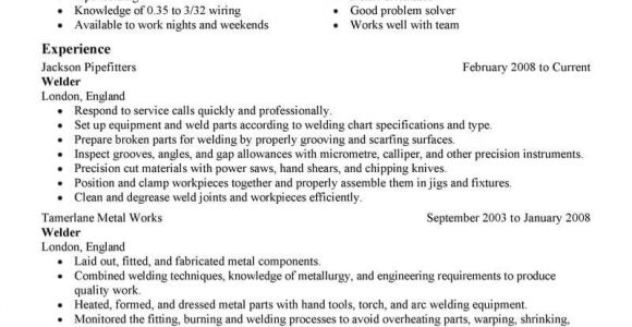 Welder Fresher Resume format Resume format for Iti Welder Fresher Resume format Example