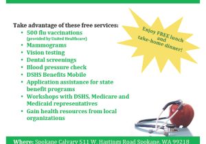 Wellness Flyer Templates Free Health and Wellness Fair Flyer Health Fairs Health