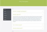 What are HTML Templates Faq Template HTML Freebiesbug
