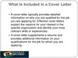 What Do You Put In A Covering Letter Bharat Employment Cover Letter
