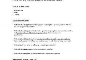 What Does A Cover Letter for A Resume Consist Of What Does A Cover Letter Consist Of Resume Builder