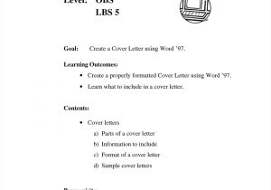 What Does A Cover Letter Look Like and Consist Of What Should A Cover Letter Look Like for A Resume Cover