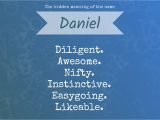What Does Card Name Mean the Hidden Meaning Of the Name Daniel with Images Names
