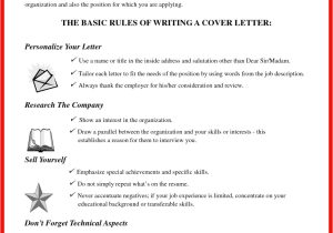 What Goes In A Cover Letter for A Job What Goes On Cover Letter Apa Example