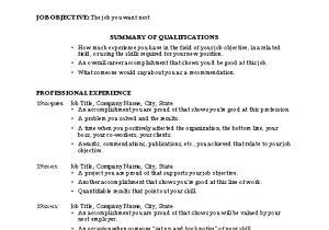 What is A Basic Resume 6 Basic Chronological Resume Templates Professional
