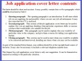 What is A Cover Letter when Applying for A Job Job Application Letter Example October 2012